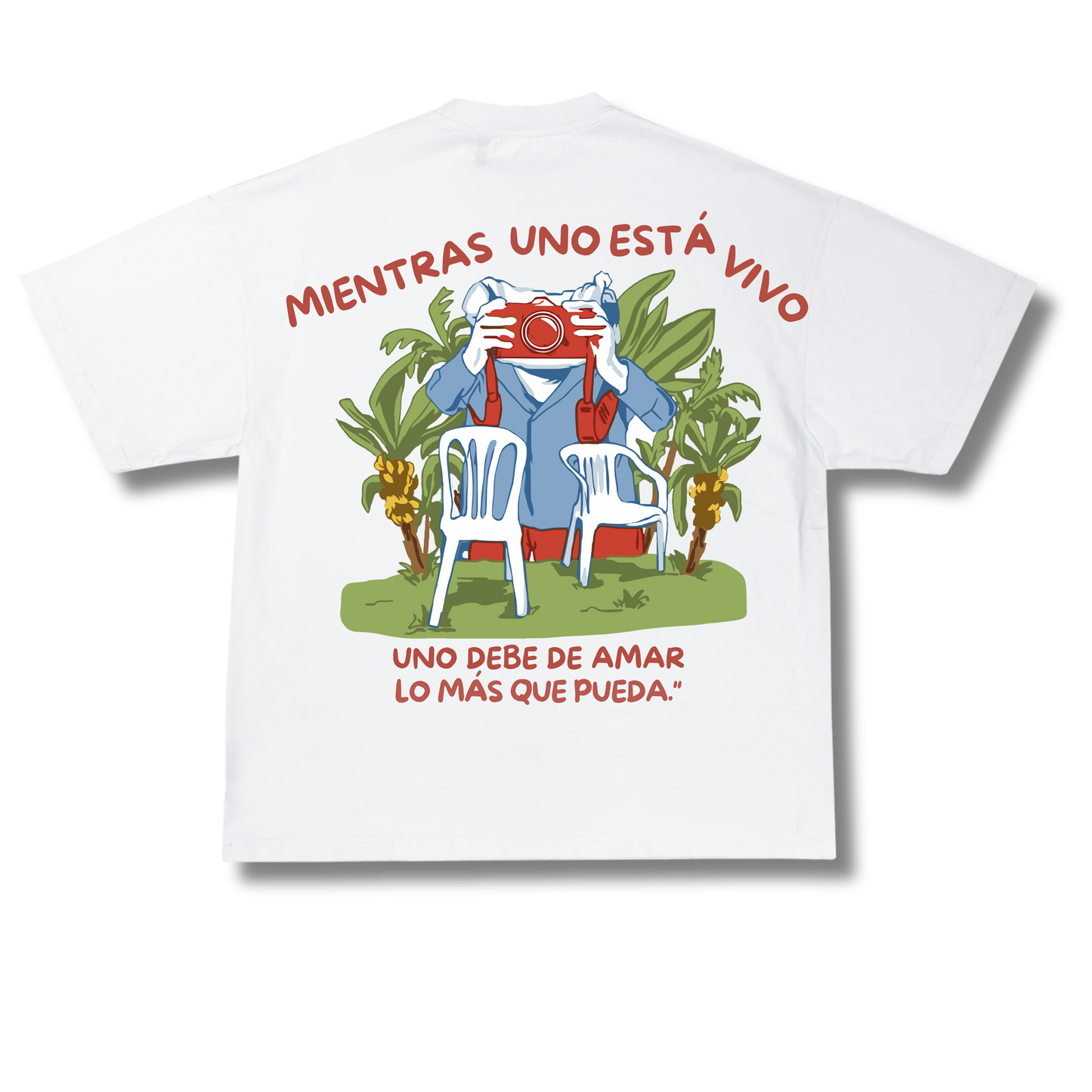 Camiseta "Mientras Uno Está Vivo" – Bad Bunny Edition
