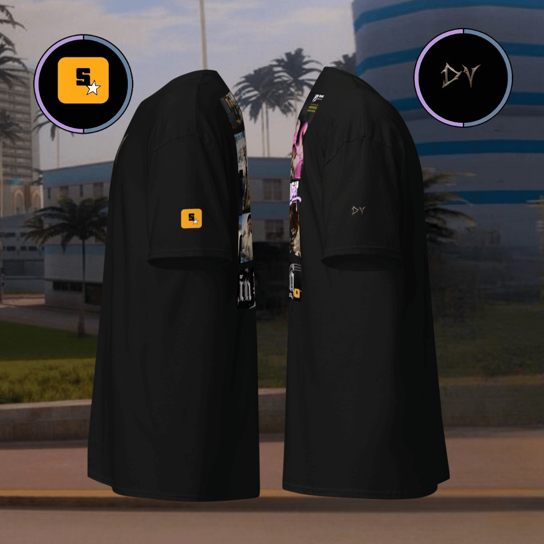 Camiseta LevelUp Dei V Edition
Camiseta de manga corta
Cuello redondo de 4 capas Cubrecosturas reforzado en cuello y hombros
Costuras laterales.
100% algodón 
punto liso
190 g/m²
ENVÍO DE 3 ASoundsly Soundsly Camiseta LevelUp Dei