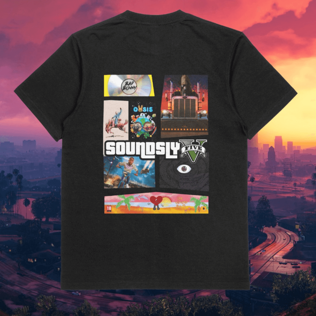 Camiseta LevelUp Bad Bunny Edition
Camiseta de manga corta
Cuello redondo de 4 capas Cubrecosturas reforzado en cuello y hombros
Costuras laterales.
100% algodón 
punto liso
190 g/m²
ENVÍO DE 3 ASoundsly Soundsly Camiseta LevelUp Bad Bunny Edition