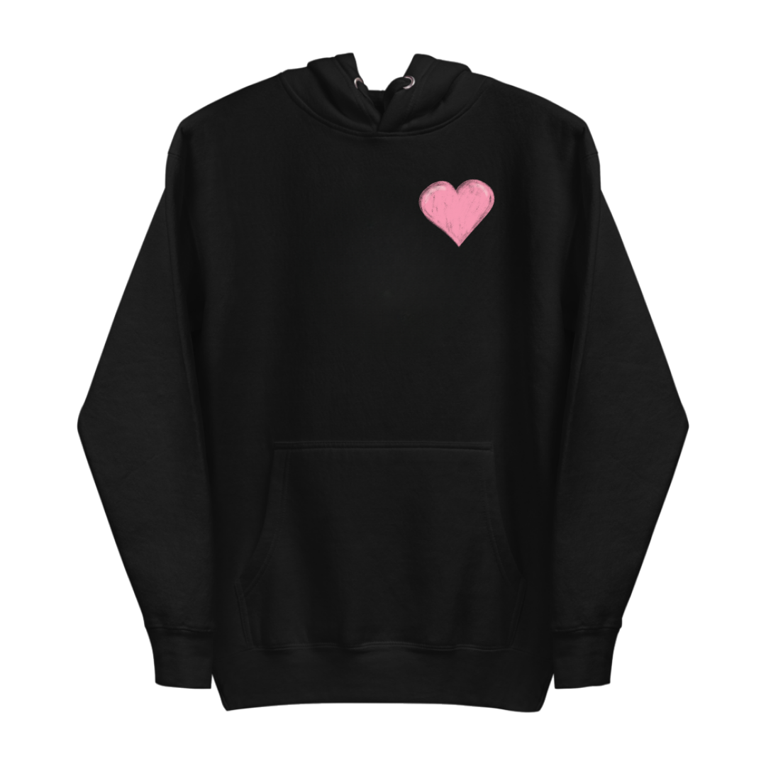 Sudadera Vinilo Corazon
