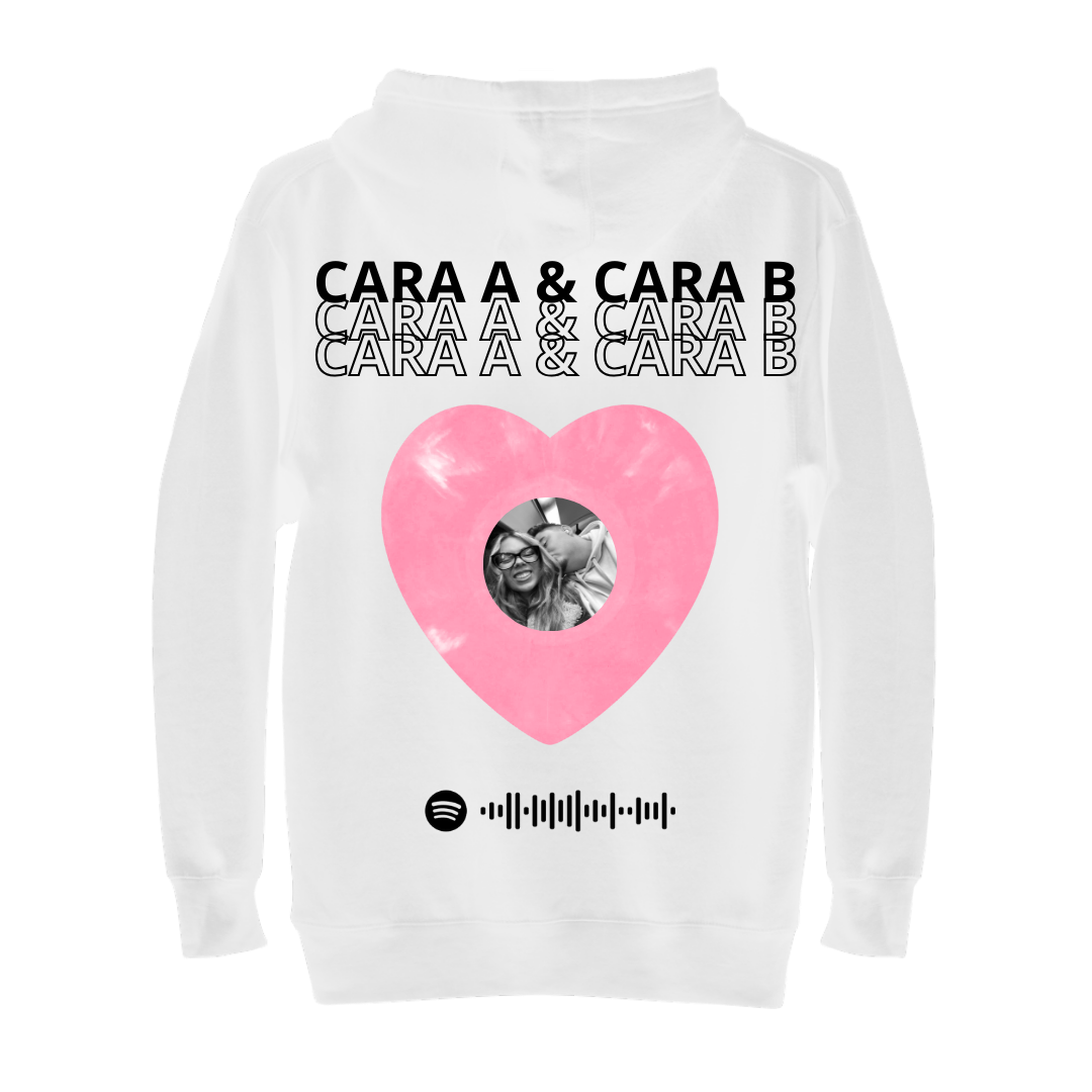 Sudadera Vinilo Corazon