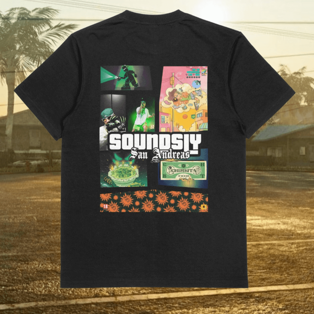 Camiseta LevelUp Ferxxo Edition
Camiseta de manga corta
Cuello redondo de 4 capas Cubrecosturas reforzado en cuello y hombros
Costuras laterales.
100% algodón
punto liso
190 g/m²
ENVÍO DE 3 ASoundsly Soundsly Camiseta LevelUp Ferxxo Edition