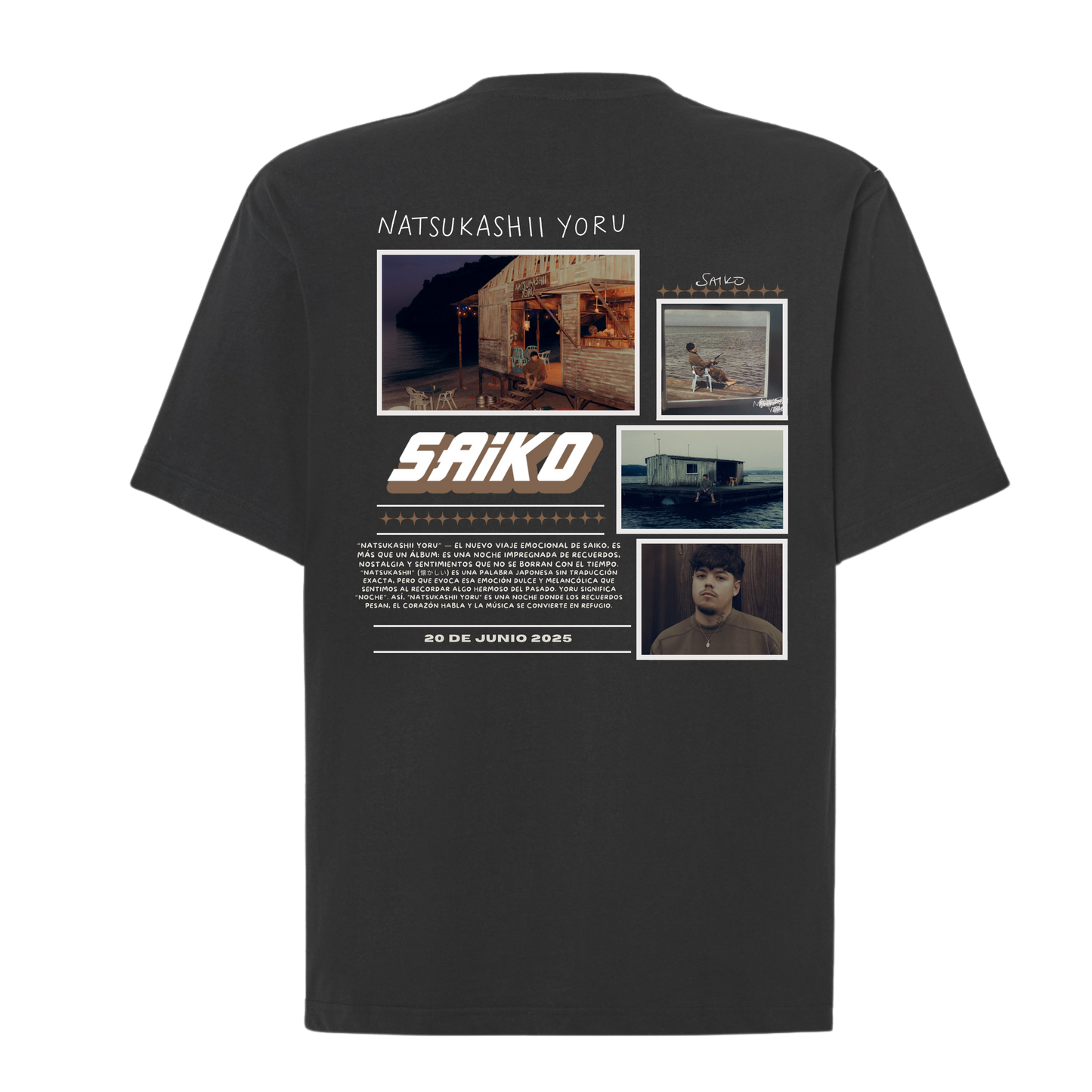 (EEUU CAMISETA NATSUKASHII YORU