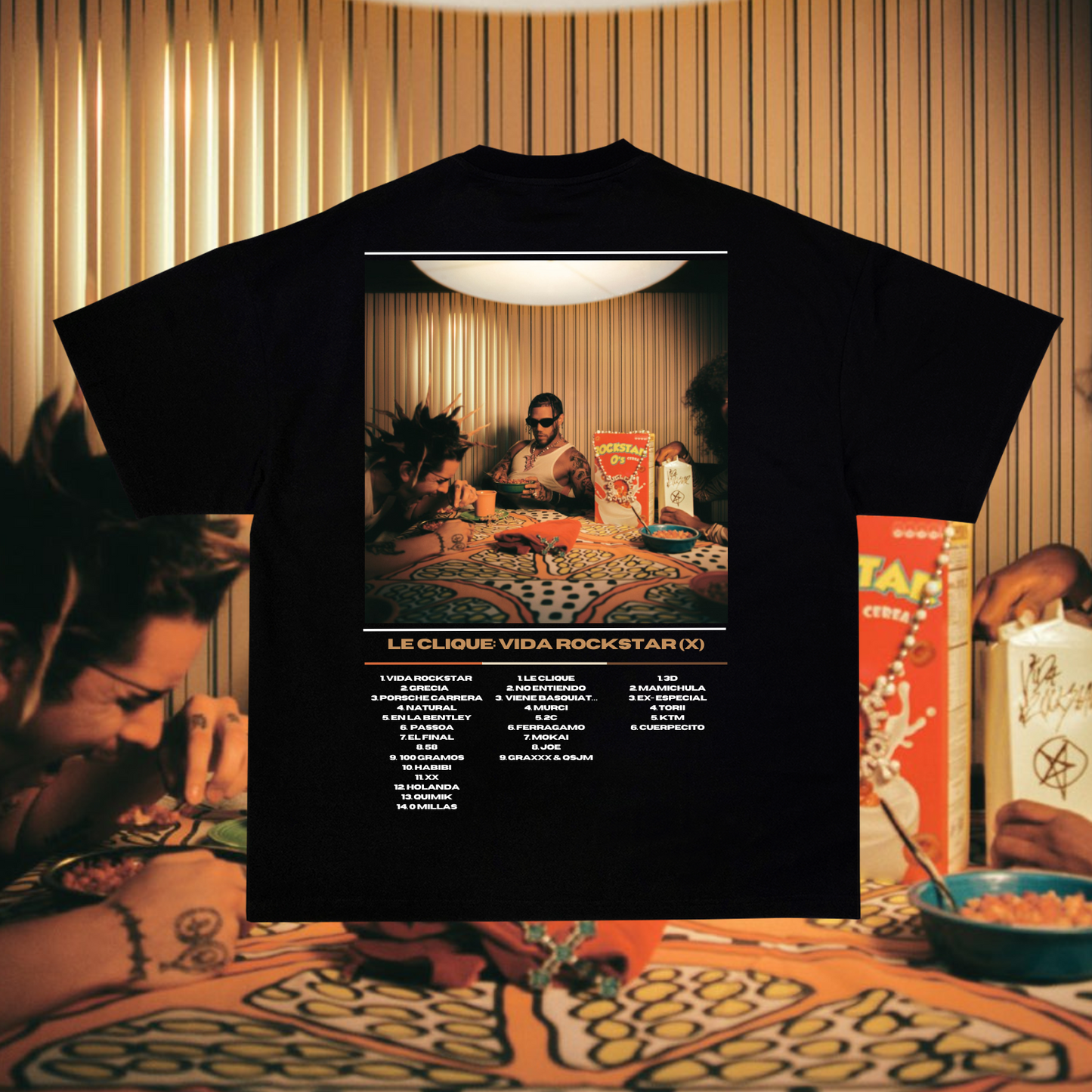 Camiseta le clique: vida rockstar (x)