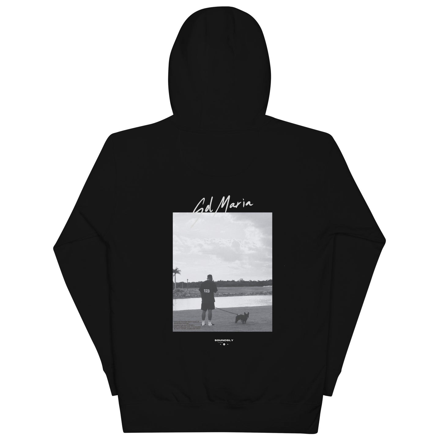 Sudadera Eladio CarriónENVÍO DE 3 A 8 DIAS• Exterior 100% algodón
• 65% algodón hilado en anillos, 35% poliéster
• Bolsillo frontal
• Parche del mismo tejido en la parte trasera
• Cordón pSoundslySoundsly Sudadera Eladio Carrió