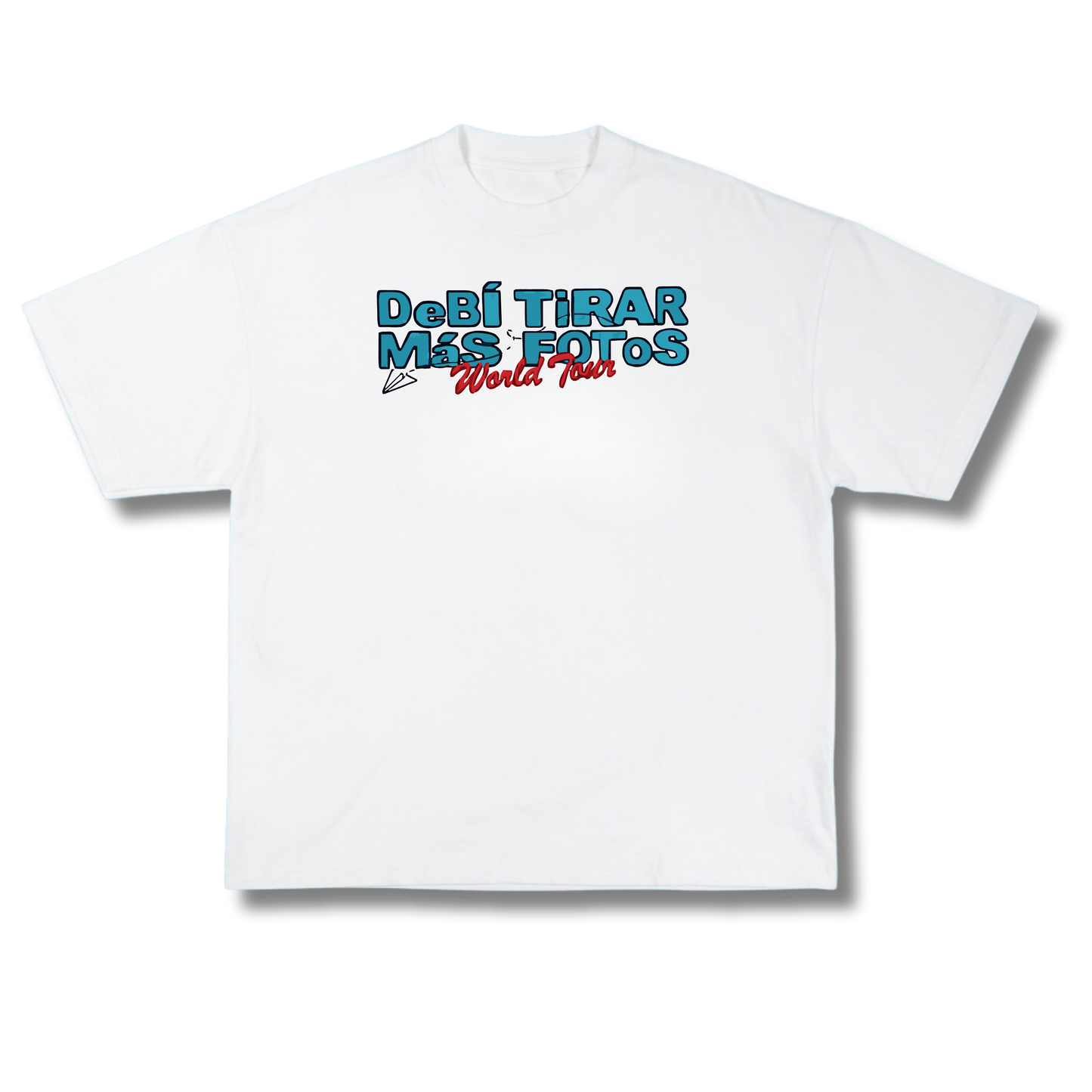 Camiseta Oversize "World Tour" – DeBí TiRaR MáS FoToS