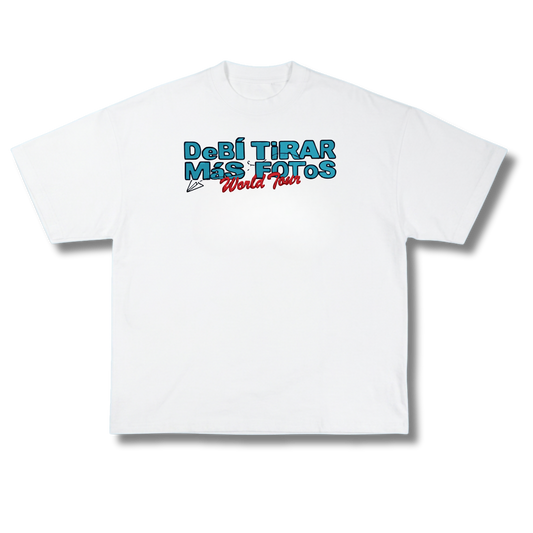 Camiseta Oversize "World Tour" – DeBí TiRaR MáS FoToS