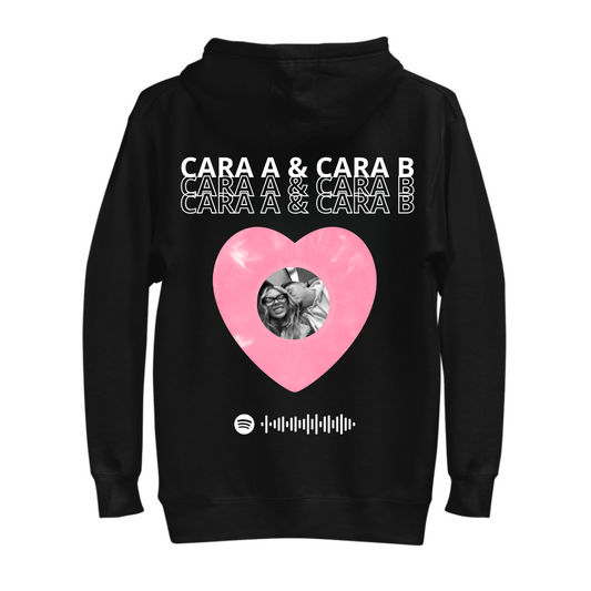 Sudadera Vinilo Corazon