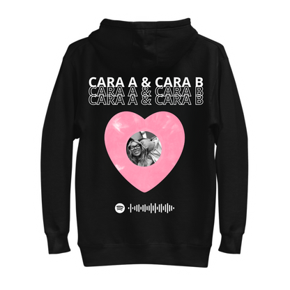 Sudadera Vinilo Corazon