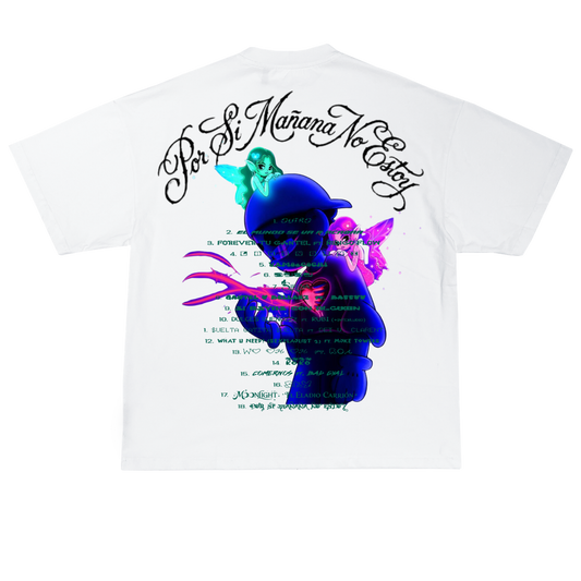 Camiseta Omar Courtz "POR SI MAÑANA NO ESTOY" - Tracklist Edition