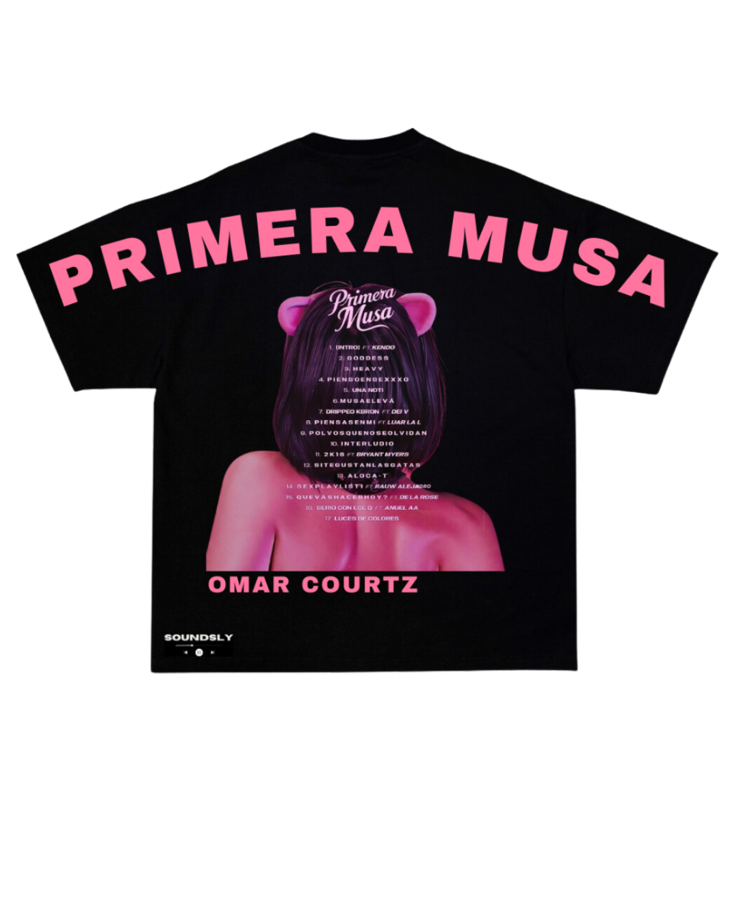 CAMISETA PRIMERA MUSA