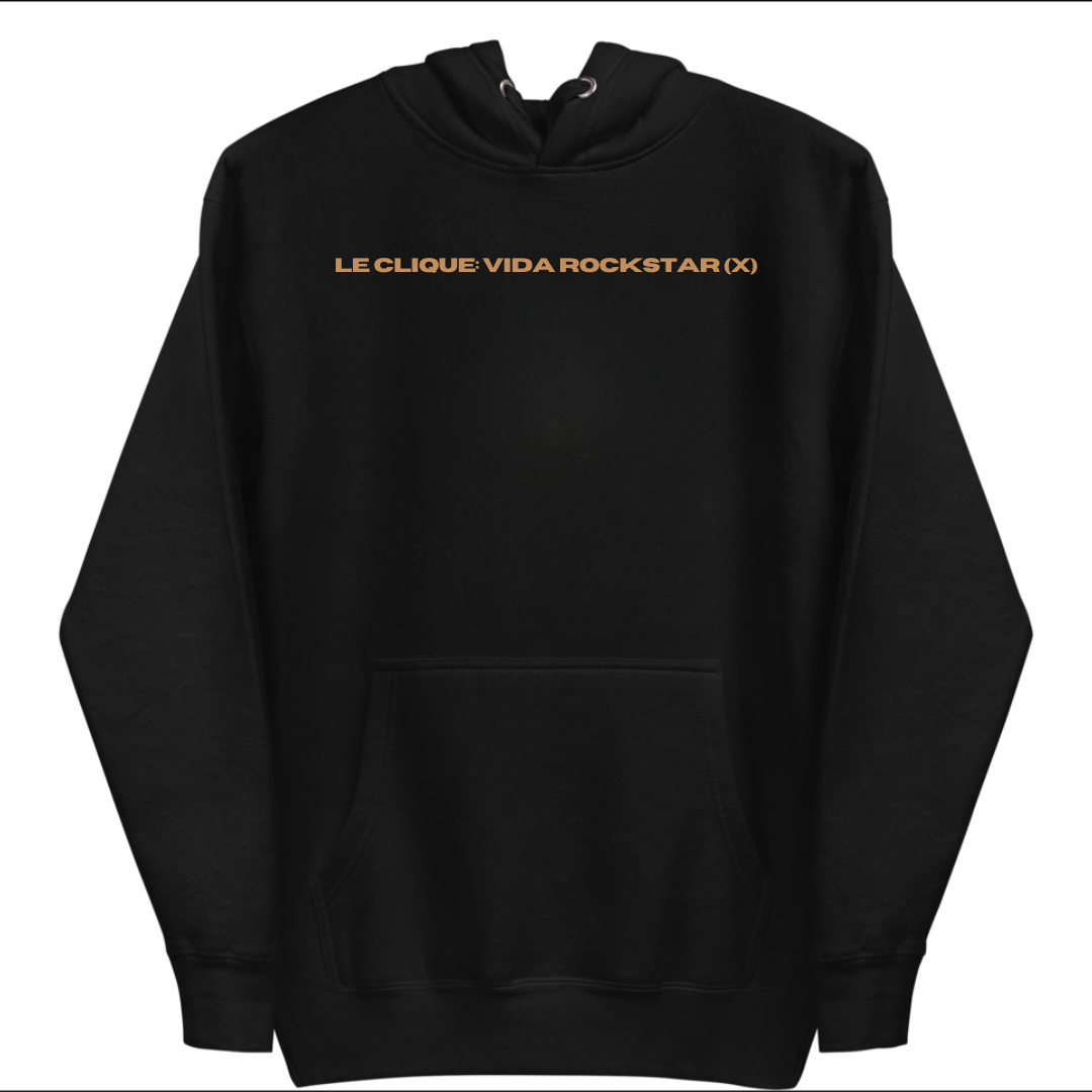 sudadera le clique: vida rockstar (x)