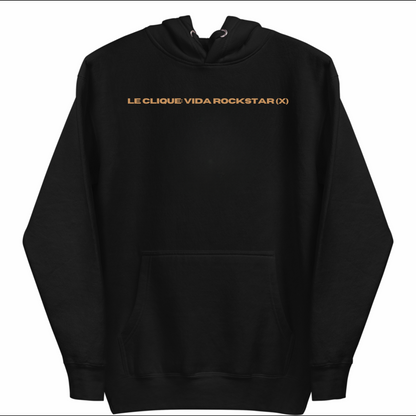 sudadera le clique: vida rockstar (x)