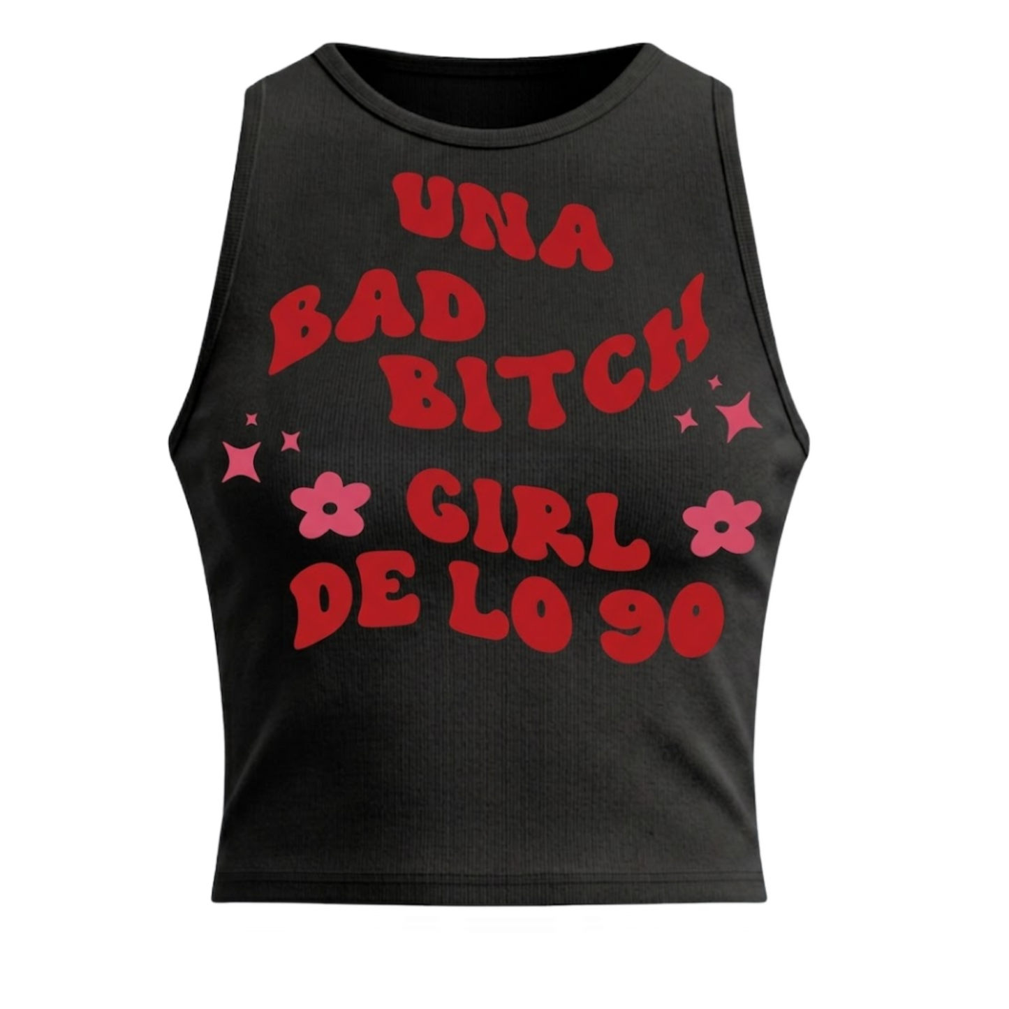 Crop Top "Una Bad Bitch Girl de lo 90s" – Retro Vibes