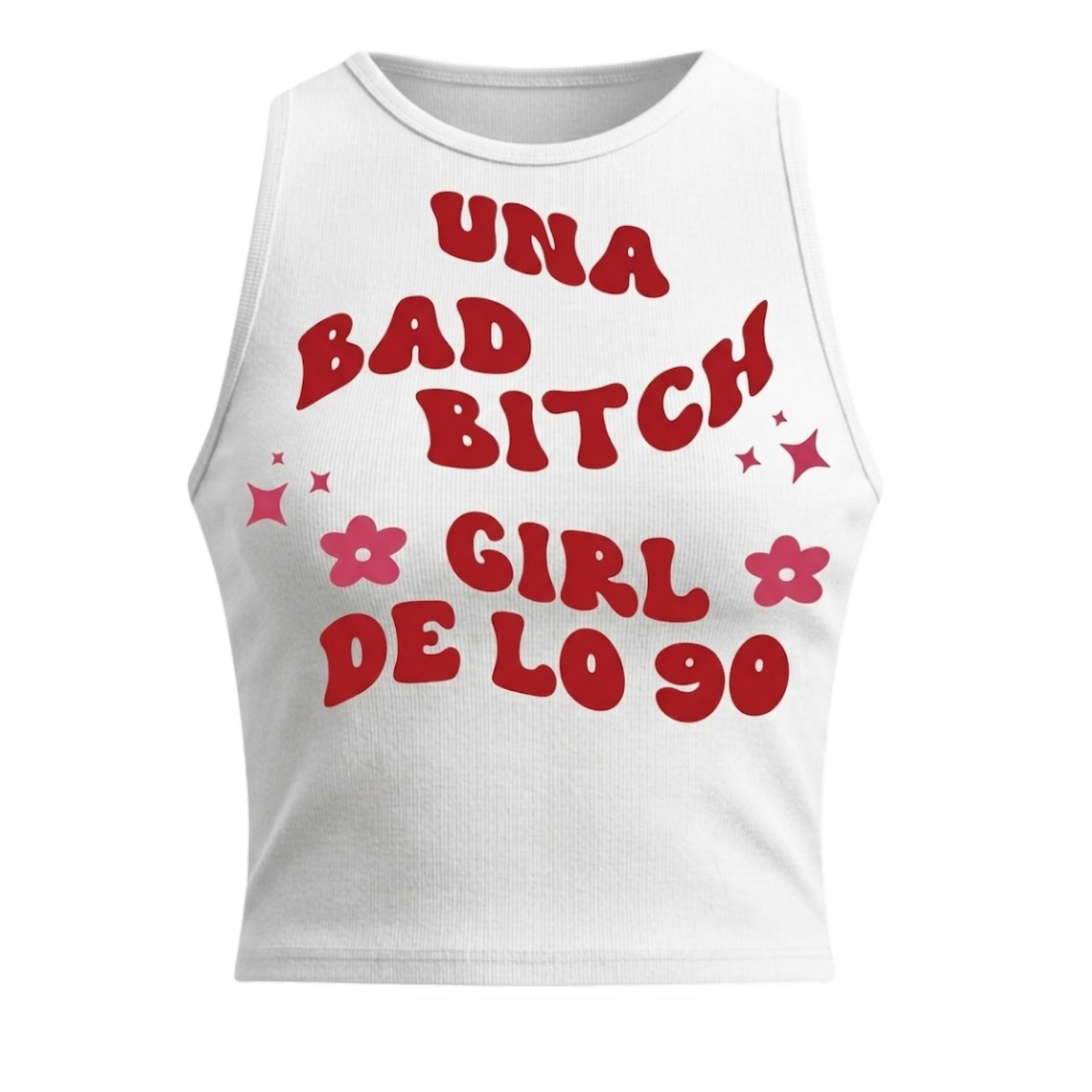 Crop Top "Una Bad Bitch Girl de lo 90s" – Retro Vibes
