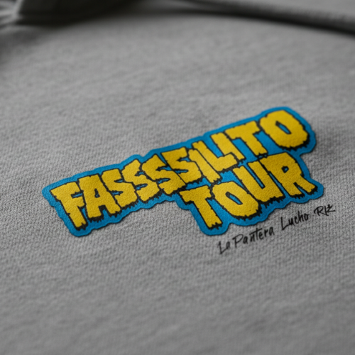 SUDADERA Camiseta "FASSILITO TOUR" - LA PANTERA X LUCHO RK
