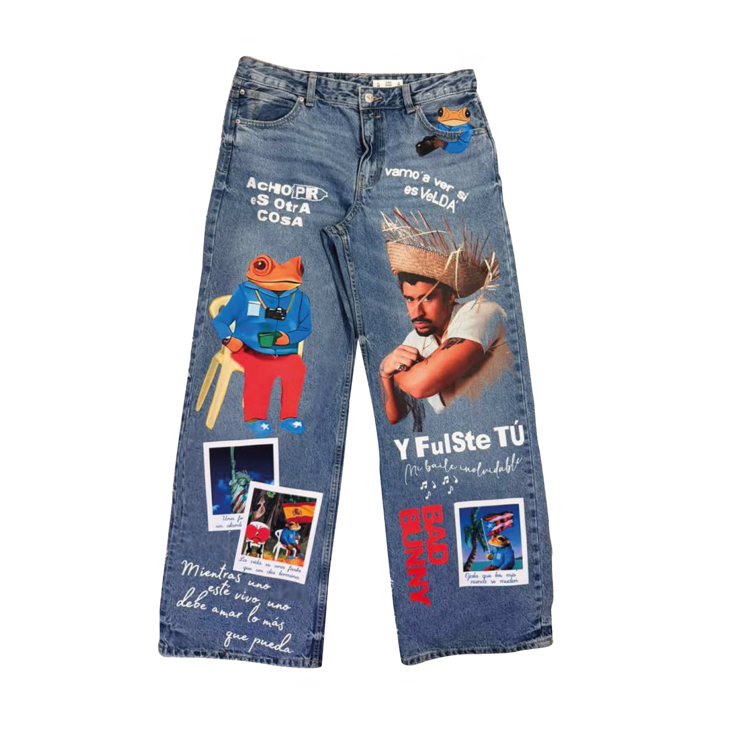 Pantalon Bad Bunny Custom