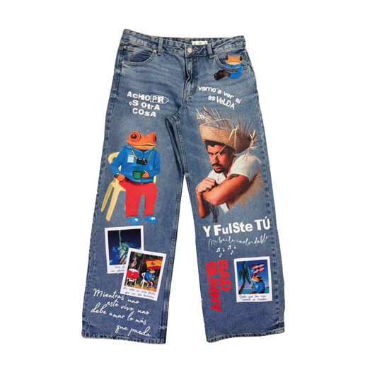 Pantalon Bad Bunny Custom