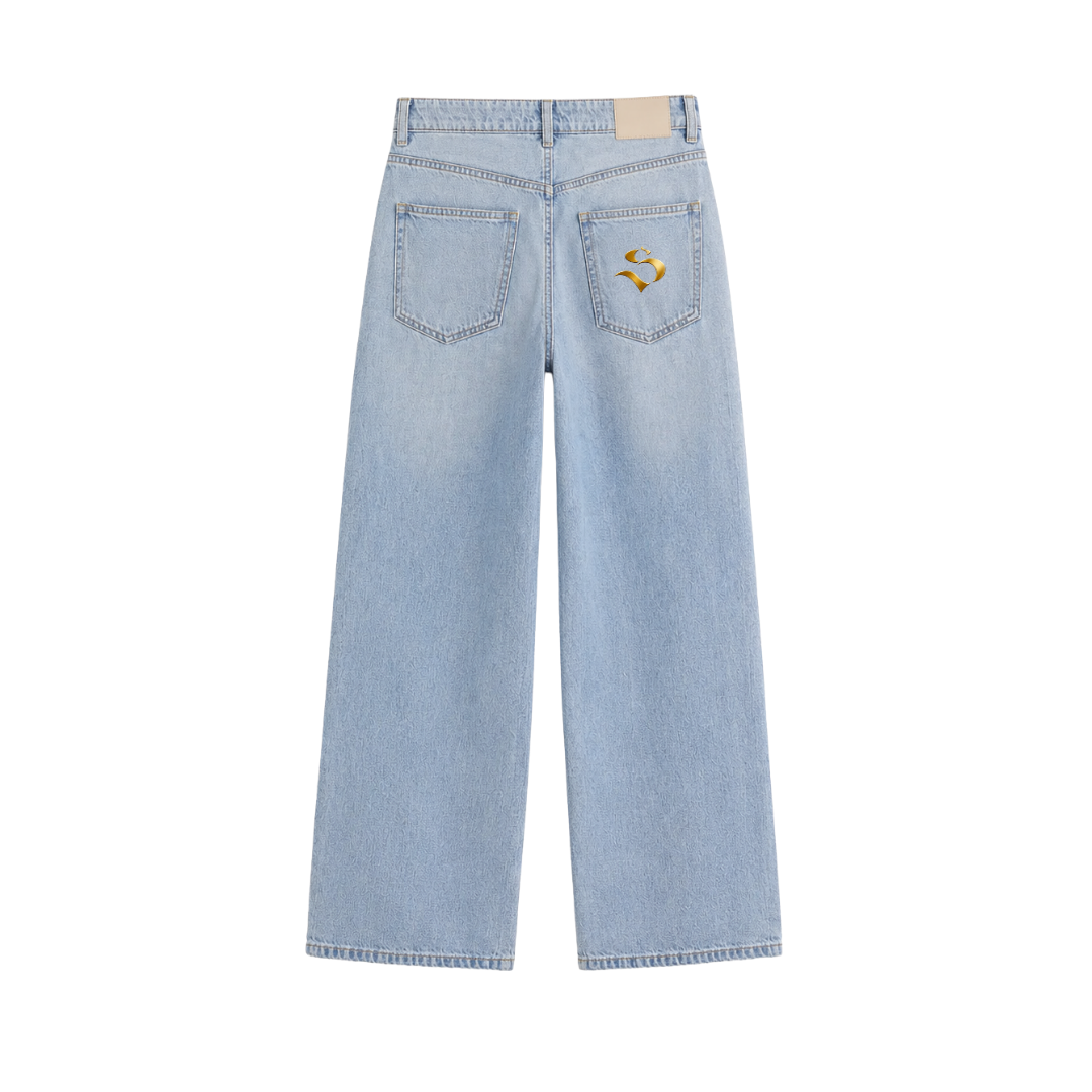 Jean Custom Shakira Dorado