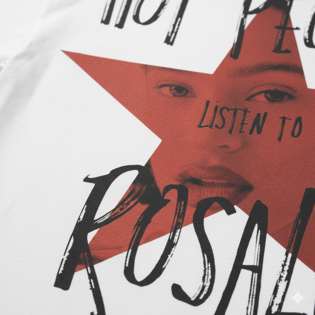 Camiseta “Hot People Listen to ROSALIA ” – Edición Especial