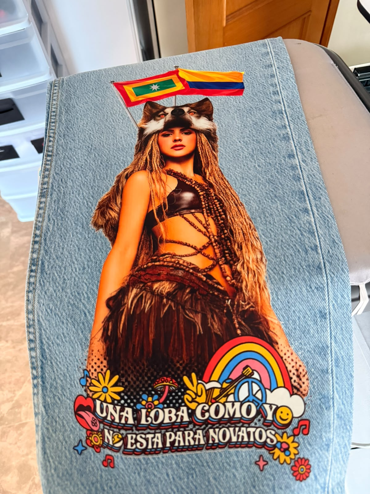 Jean Custom Shakira